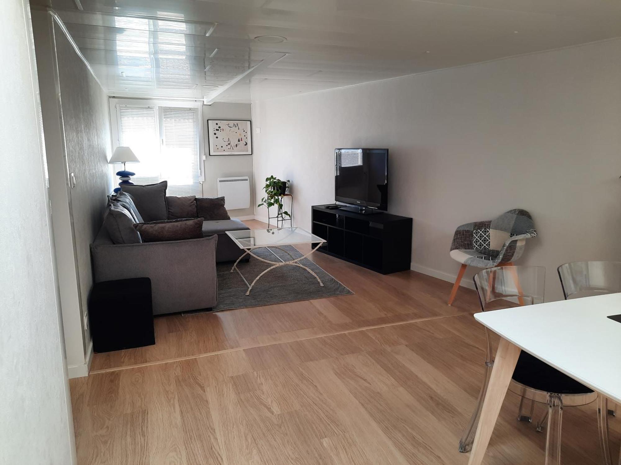 Appartement T3 Quartier Arago เลส์ซาบล์-โดล็อนน์ ภายนอก รูปภาพ